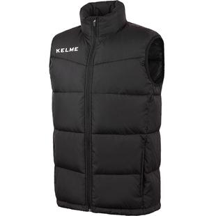 KELME卡尔美马甲男运动训练保暖防风羽绒棉背心坎肩官方旗舰正品