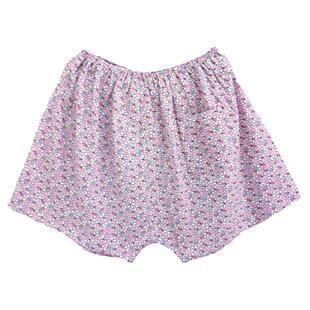 怀旧中老年人100%纯棉布斜纹短裤女四角平脚内裤头衩老式妈妈奶奶