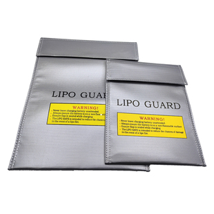 航模型锂电池防爆袋防火安全阻燃防火文件袋无人机电池保护收纳袋