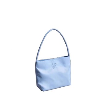 韩国小众设计女包时尚通勤刺绣手提包单肩尼龙包夏季百搭腋下包包