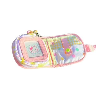 多巴胺小碎花零钱包可爱迷你卡包证件银行卡多层收纳小包随身便携
