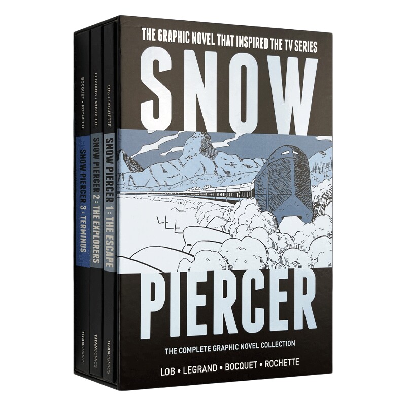 英文原版 Snowpiercer 1-3 Boxed Set 雪国列车原版漫画盒装收藏版 英文版 进口英语原版书籍