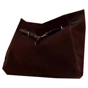 YUEN小众托特挎包男女街头潮牌麂皮绒大包日系街头hobo手提双肩包