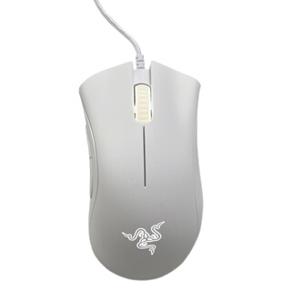 Razer雷蛇 炼狱蝰蛇标准版6400DPI黑色白色有线大手电竞游戏鼠标