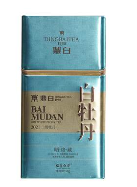 鼎白茶业2021年二级白牡丹50克福鼎白茶自饮口粮茶散茶叶
