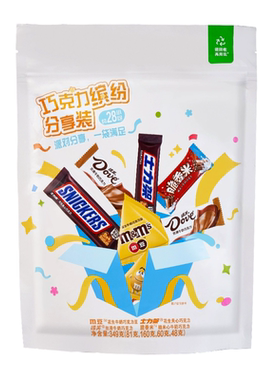 玛氏巧克力缤纷分享装349g多口味