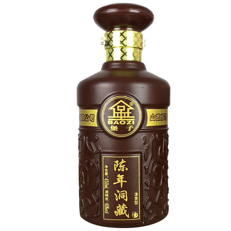 山西榆次陈年洞藏堡子酒商务清香型整箱6瓶40度历史名酒礼盒包装