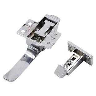 工业新款弹簧拉手锌合金烤箱可调节冷锁冰库门扣烘箱冷柜6寸把手