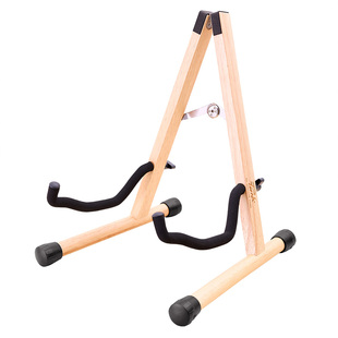 吉他架子立式支架放置架尤克里里电吉他地架实木琴架小提琴收纳架