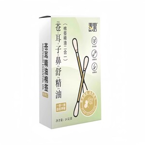 苍耳子精油棉签独立便携儿童成人鼻腔日常护理舒缓温润护鼻棉棒