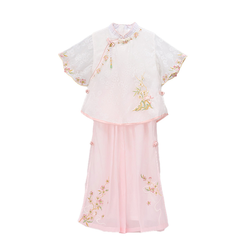 夏季女童汉服套装日常可穿