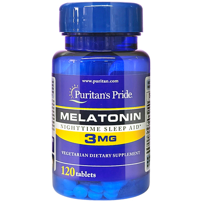 普丽普莱褪黑素美国退黑素120片