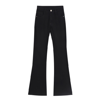 遮肉显瘦微喇叭牛仔裤2025年新款