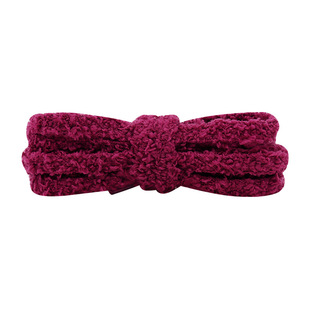 适配LN草莓熊惟吾mid鞋带可爱毛绒绒女ins毛茸茸板鞋红色粉色鞋绳