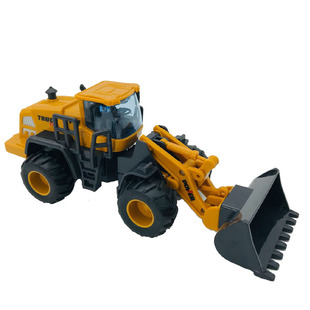 儿童惯性工程车玩具仿真挖掘机破碎锤吊车抓石抓木钻地机模型男孩