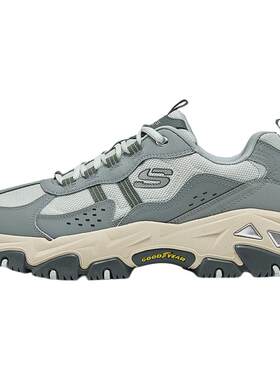 【明星同款】Skechers斯凯奇春季男鞋复古时尚增高户外运动休闲鞋