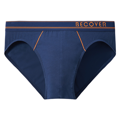 2条装舒雅Becover男士棉质三角裤
