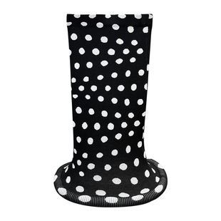 ANNAKIKI半身裙 小众设计师款女装 黑色异型波点半身裙针织包臀裙