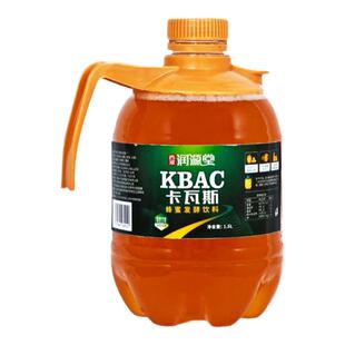 卡瓦斯新疆伊犁蜂蜜发酵润源堂特产美食非格瓦斯桶装麦芽饮品饮料