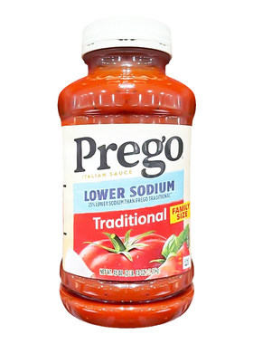 Prego西红柿番茄酱低钠调味