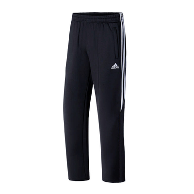 阿迪达斯跑步全直筒男女宽松长裤