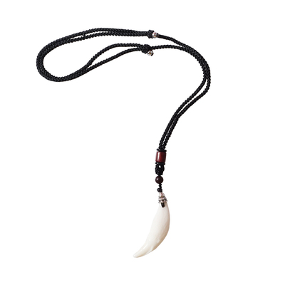 普陀山狗牙宝宝儿童吊坠男女外出平安防受压挂件惊项链护身符成人