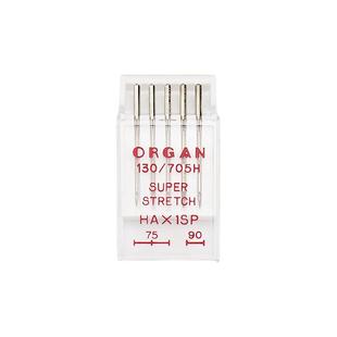 原装进口风琴弹力针家用缝纫机防跳线机针弹性针织面料专用防跳针