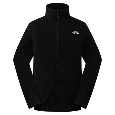 北面抓绒衣男冲锋衣内胆