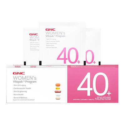 GNC健安喜女性40每日营养包120粒