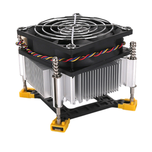 intel下压式cpu散热器静音风扇LGA1700/1366通用台式机电脑ITX115