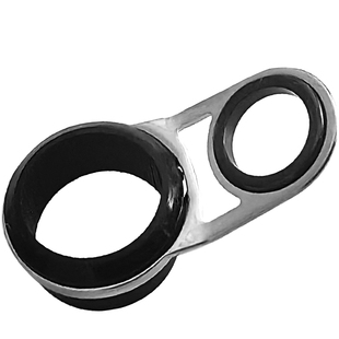 斜导环45度过线环磁环陶瓷环矶竿海竿鱼竿鱼杆改装配件大眼DIY