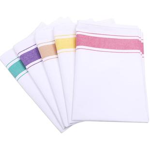 纯棉口布擦杯布擦玻璃杯子专用布打杯布酒店不掉毛红酒杯抹布净布