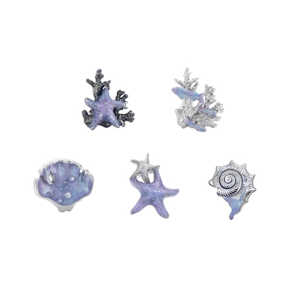 DOACH珊瑚海纯银耳钉女原创设计