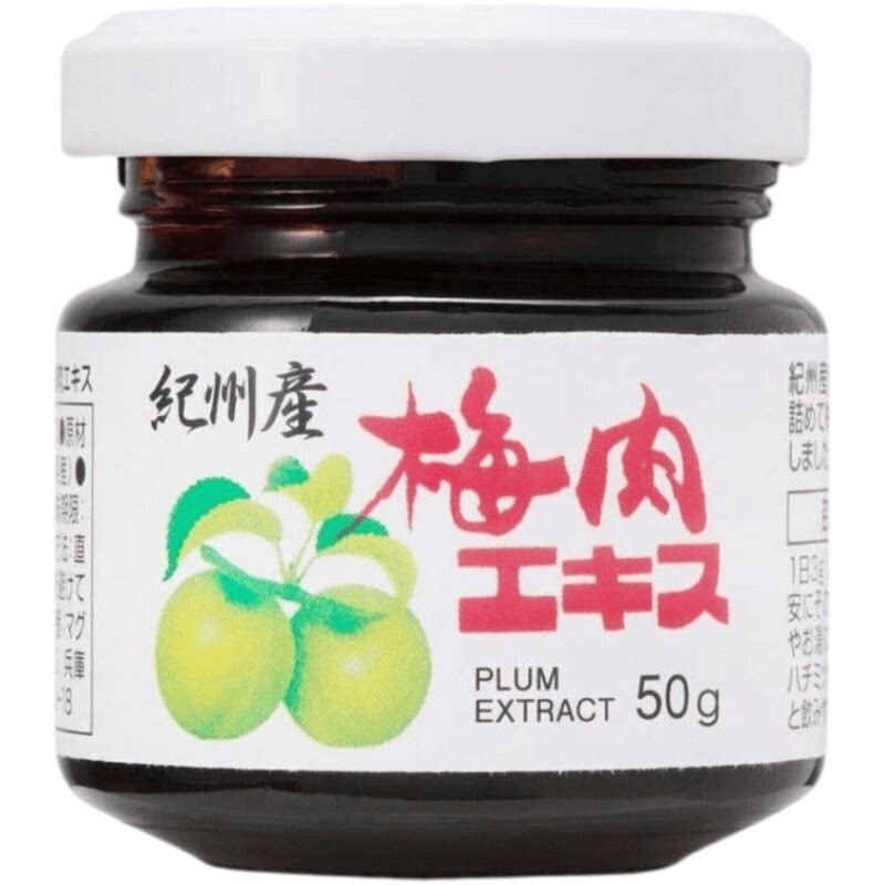 日本代购纪州 青梅精 梅浓缩提取汁 50g 碱性食品 青中老年父母