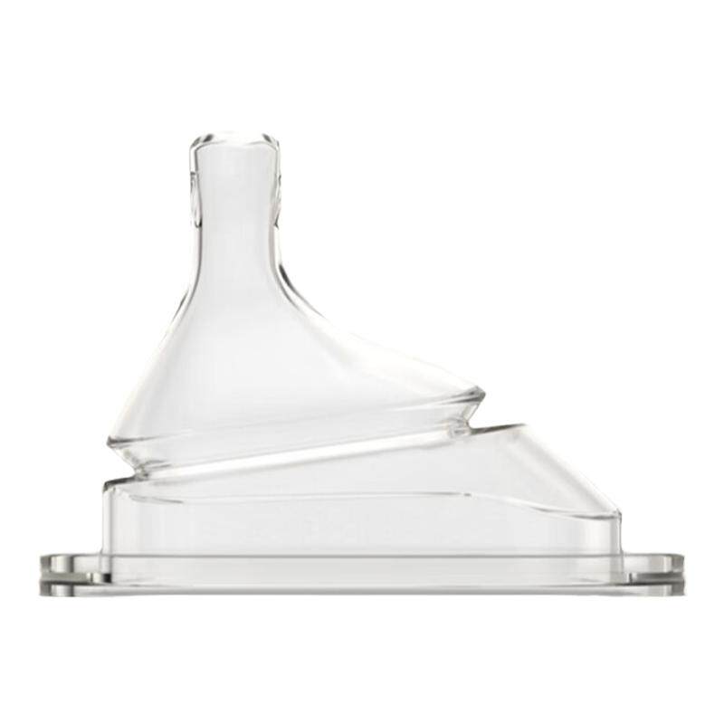 适配Hegen赫根奶嘴奶瓶配件手柄吸管硅胶方形口径防胀气123段Y孔