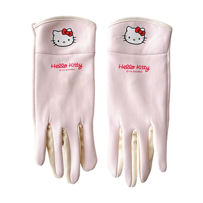 三丽鸥可爱手套女士冬季骑行