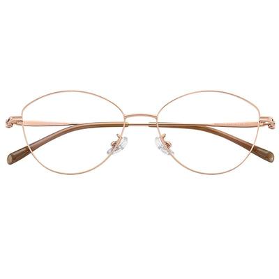 依视路镜片Tonney猫眼钛框女