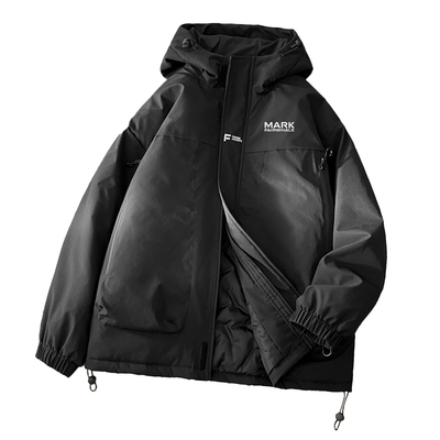 马克华菲美式刺绣加厚夹克男款