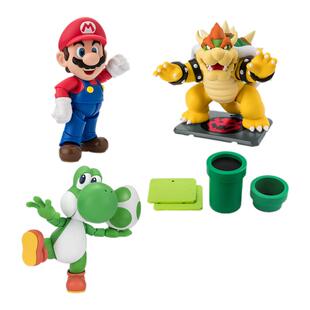 预定 万代 TAMASHI S.H.Figuarts 超级马里奥 库巴 耀西 可动手办