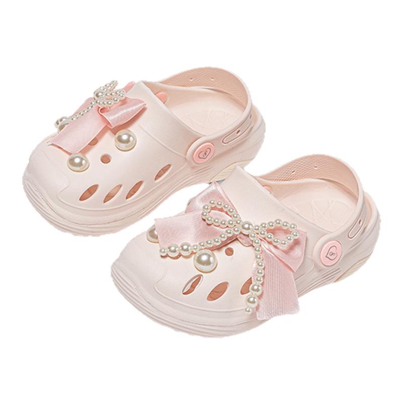 斯纳菲女童洞洞鞋夏季新品