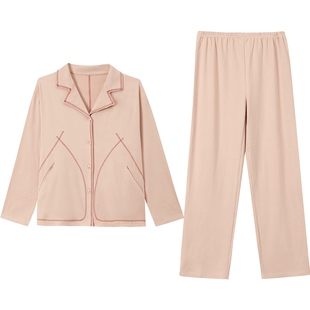 秋鹿秋冬舒适保暖磨毛情侣款睡衣女款2025新款秋季长袖家居服男士