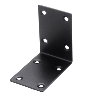 不锈钢角码加厚加长直片L型角铁片90度床桌椅家具连接件固定配件