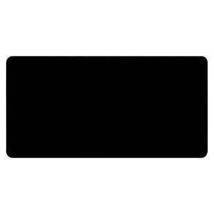 纯黑耐脏鼠标垫学习办公桌垫加厚超大号锁边防滑键盘垫定制书桌垫