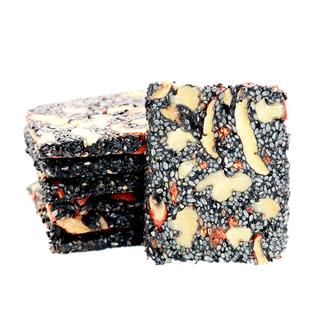 黑芝麻核桃软糕500g切糕孕妇零食小吃红枣枸杞芝麻饼老式手工糕点