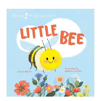 小蜜蜂的一天英文儿童绘本