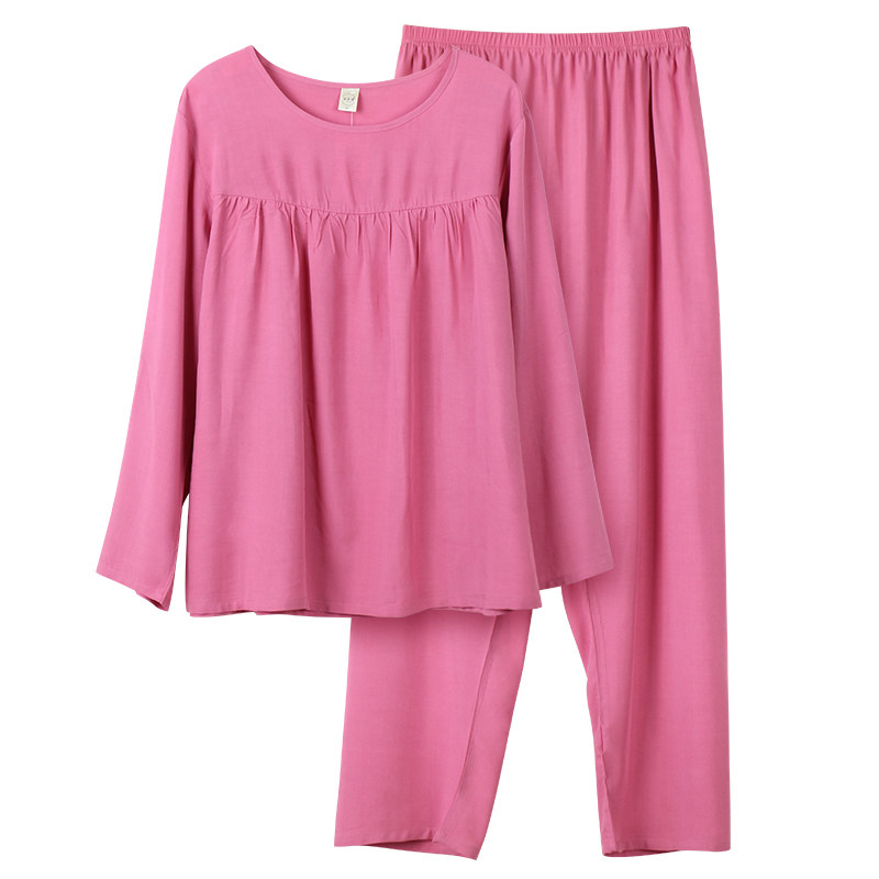 夏季女士棉绸家居服睡衣