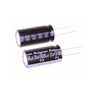 原装进口铝电解电容25v10000uf 18*35.5MM 日本红宝石PX系列 包邮