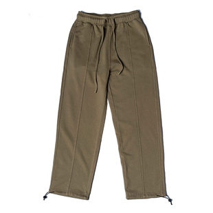 Liberty Kostume 灰色卫裤直筒休闲日系街头潮流裤男