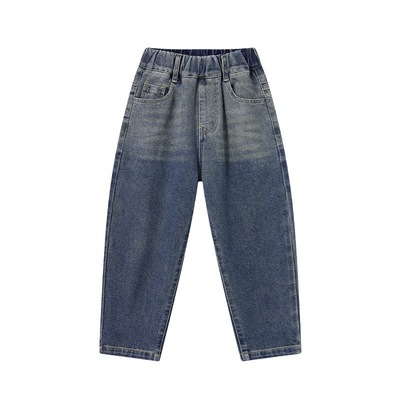 男童牛仔裤26新款春秋款儿童