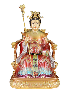 纯铜王母娘娘神像家用供奉